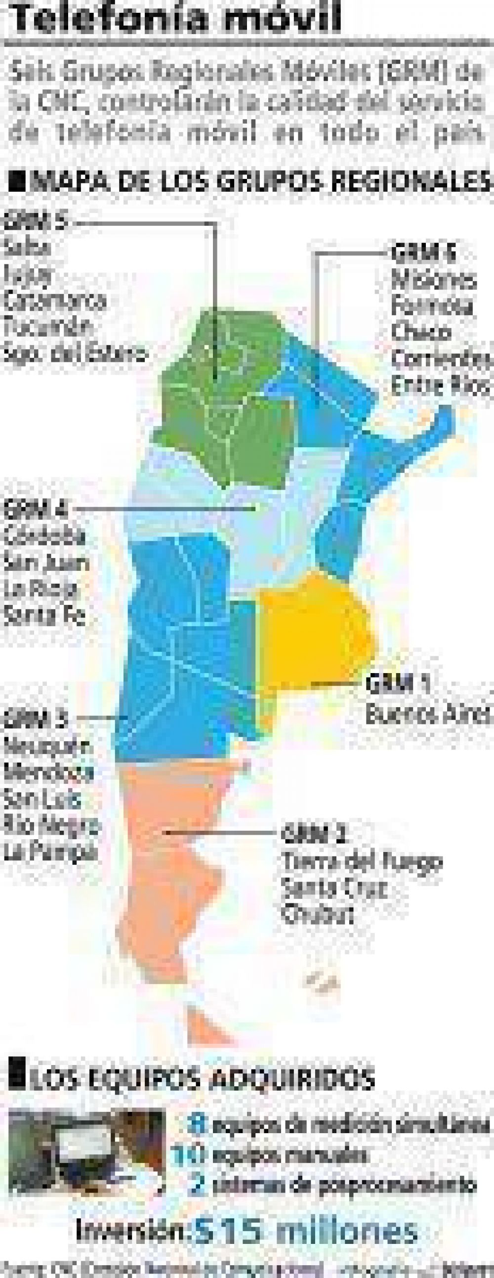 Instalar�n en Misiones equipos para medir la calidad del servicio de las telef�nicas