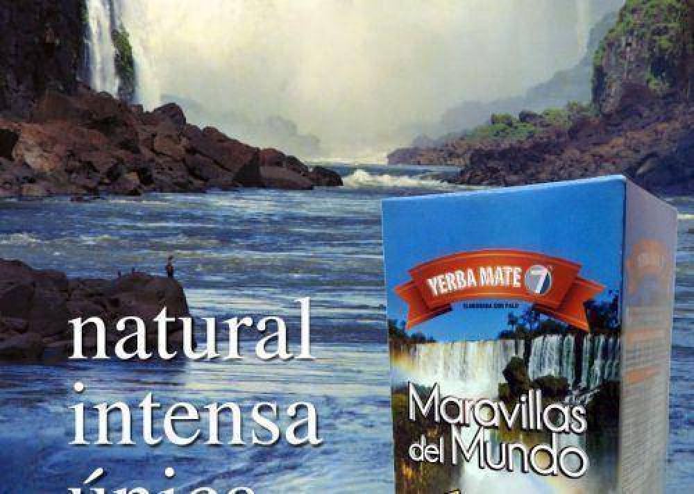 Maravillas del Mundo, la yerba Premium que te lleva a las Cataratas del Iguaz