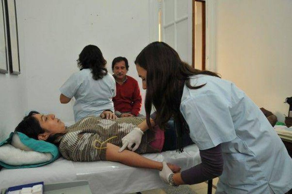 Jornada solidaria de donaci�n de sangre