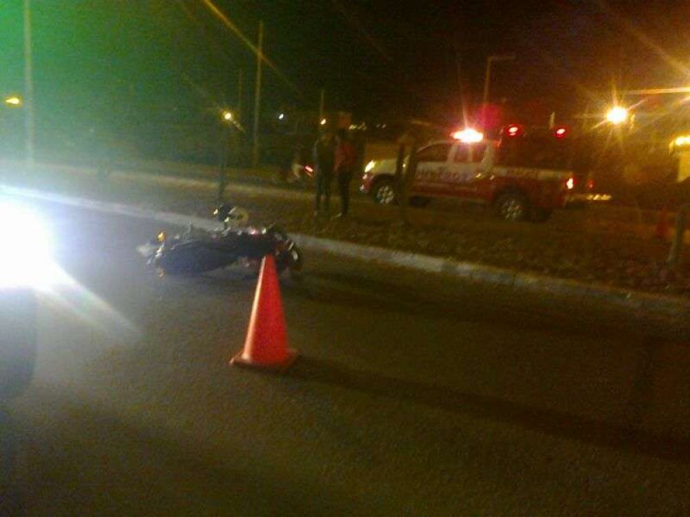 Motociclistas derrapan ante intento de arrebato