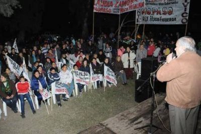 Vecinos del General Paz destacaron el crecimiento del barrio y respaldaron la candidatura de Infante