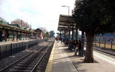 Por obras en el Tren San Mart�n, habr� cortes de paso a nivel y cierre de un and�n