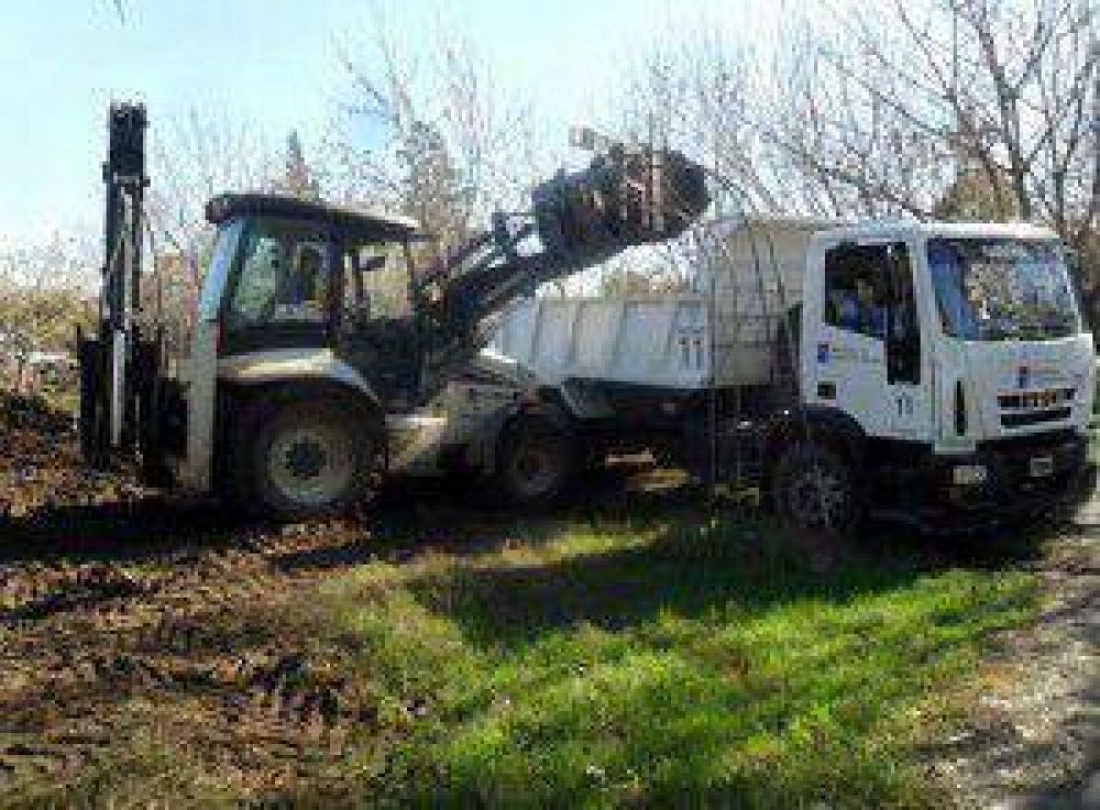 Para evitar inundaciones, elevan el nivel del suelo del Barrio Sebasti�n