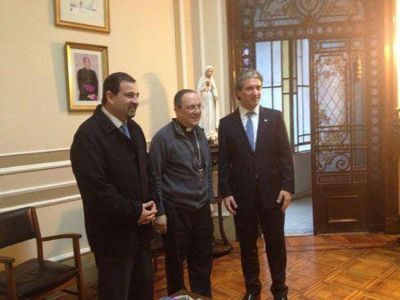 Ciurca y el hermano de Daniel Scioli se mostraron juntos en Mendoza