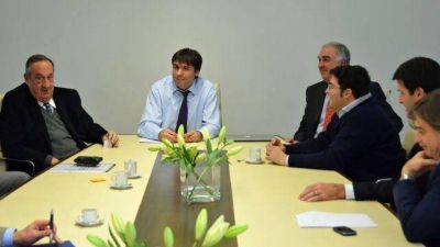 Bossio reuni� al presidente de Camuzzi y al intendente lunghi por las obras de gas para Tandil