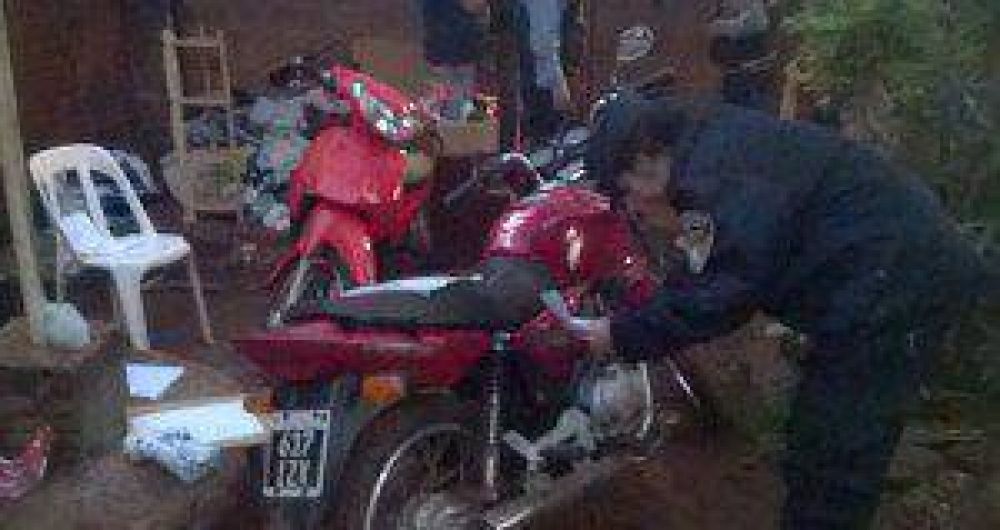 Con el �ltimo megaoperativo policial se aplac� un poco el flagelo del robo de motos en Iguaz�