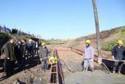 Comenz� etapa de hormigonado del cauce en el Plan de Ampliaci�n del Arroyo del Gato