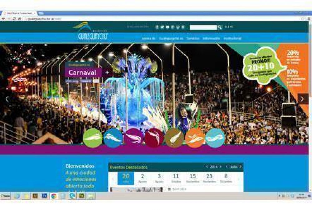 Lanzan la nueva p�gina web de turismo