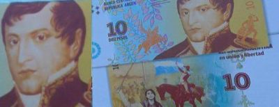 La presidenta present� en Rosario el nuevo billete diez pesos