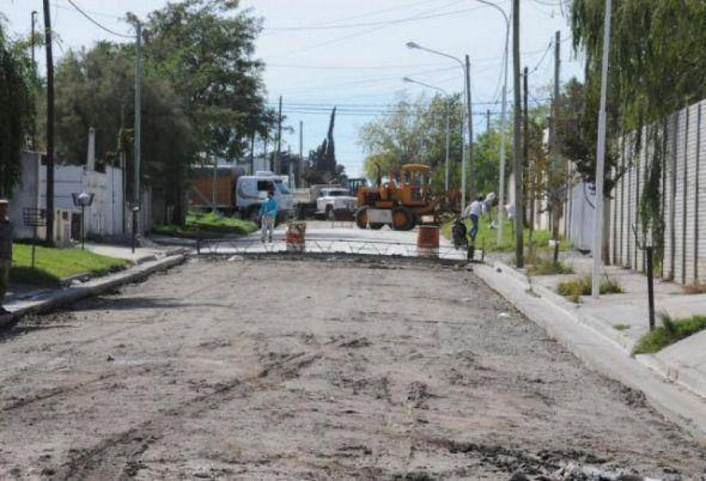 Millonaria inversi�n para pavimentar 15 cuadras