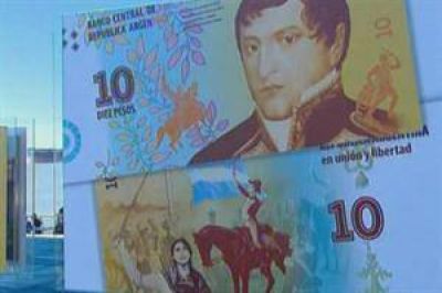 Presentaron el nuevo dise�o del billete de 10 pesos, con Belgrano y Juana Azurduy