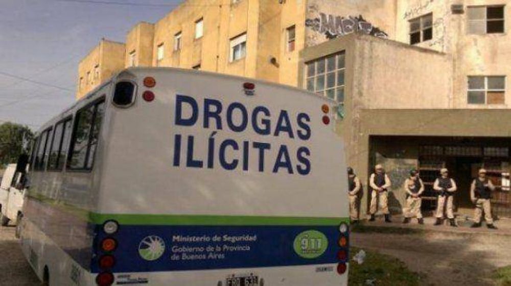 Desbaratan cuatro bandas narco tras operativos en el oeste del Conurbano