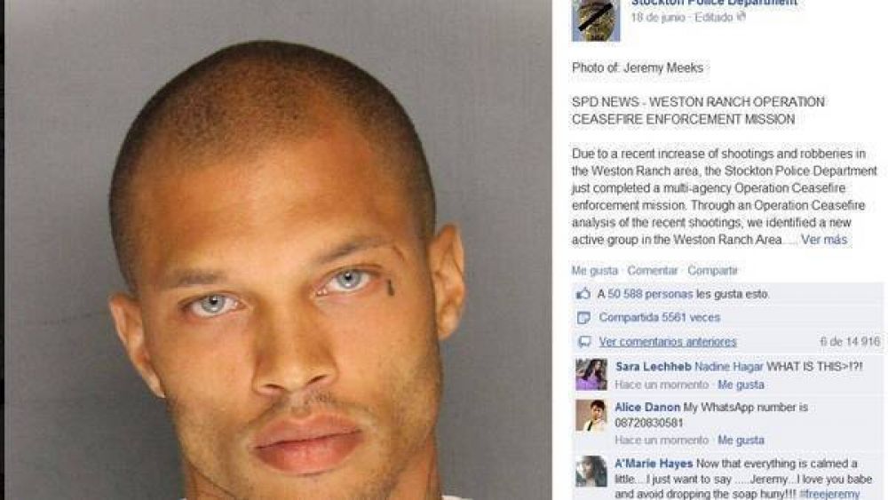 El delincuente m�s sexy de Facebook