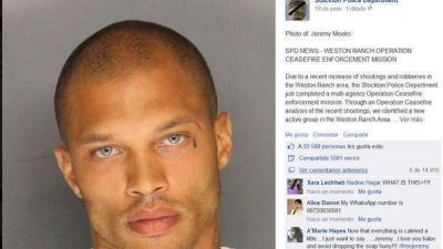 El delincuente m�s sexy de Facebook