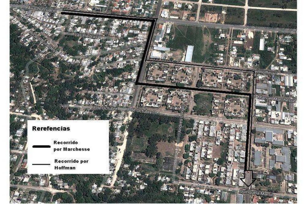 La L�nea 1 cambi� el recorrido por las pedradas en el Lomas
