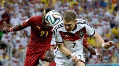 Alemania se repuso y logr� un empate ante Ghana