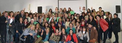 Exitoso plenario de mujeres dirigentes del Grupo San Mart�n en General Villegas