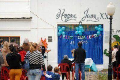  El Hogar del Ni�o festej� el 45� Aniversario