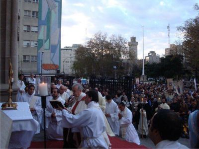 Celebraci�n del Corpus Christi en Mar del Plata  