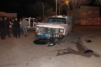 Una menor hospitalizada tras violento choque