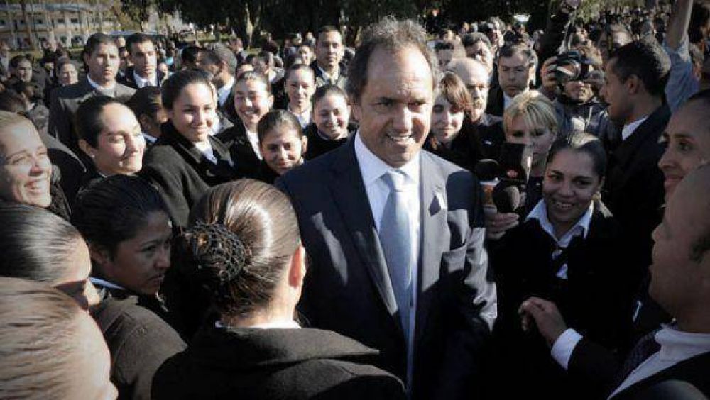 Scioli, sobre los buitres: �Las palabras de Cristina mostraron voluntad de pago�
