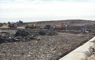 En abril, Piedras Blancas enterr� 60 mil toneladas de basura