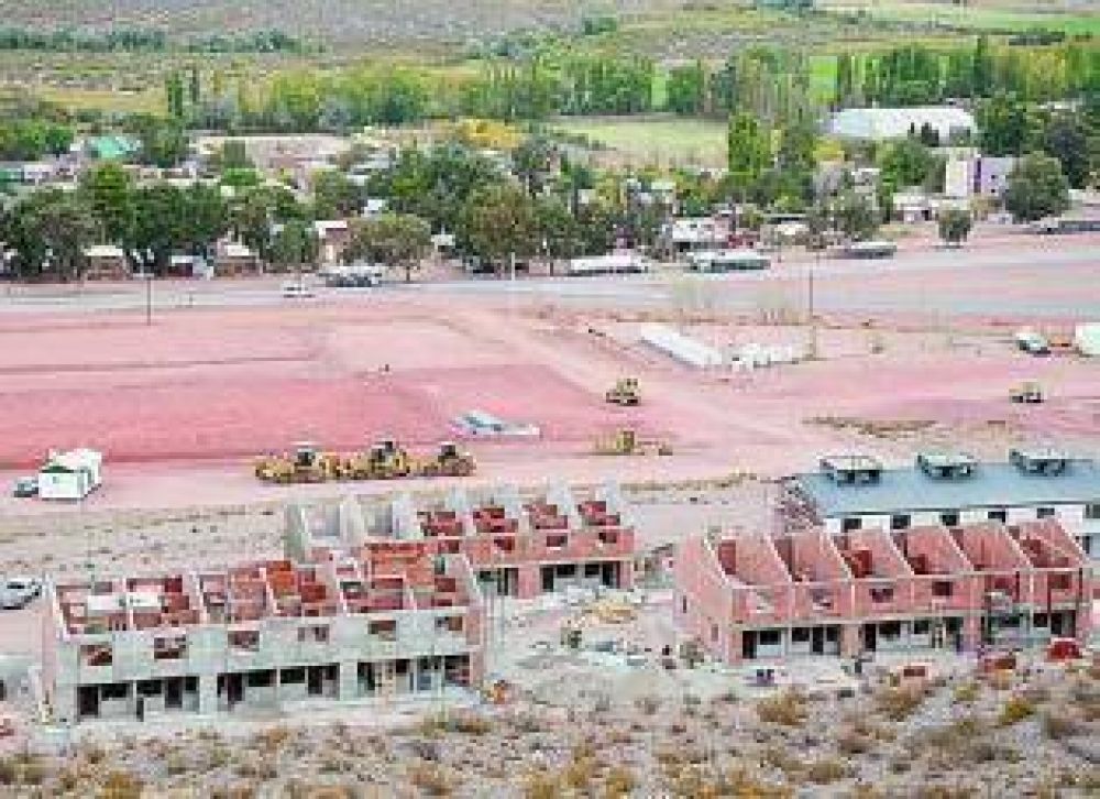 En Vaca Muerta ya se erige un barrio cerrado de lujo