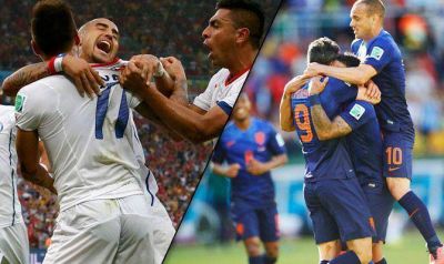 Chile y Holanda se disputan el primer puesto