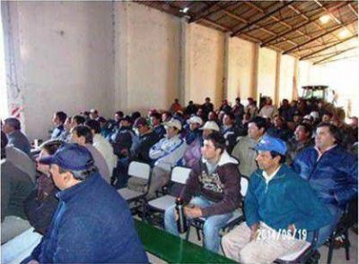 Capacitaci�n sobre �Tractorista y Regulaci�n de Fertilizadora� en Ber�n de Astrada