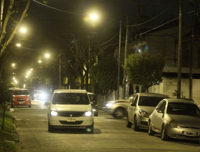 El Municipio ilumin� 56 nuevas cuadras de la ciudad