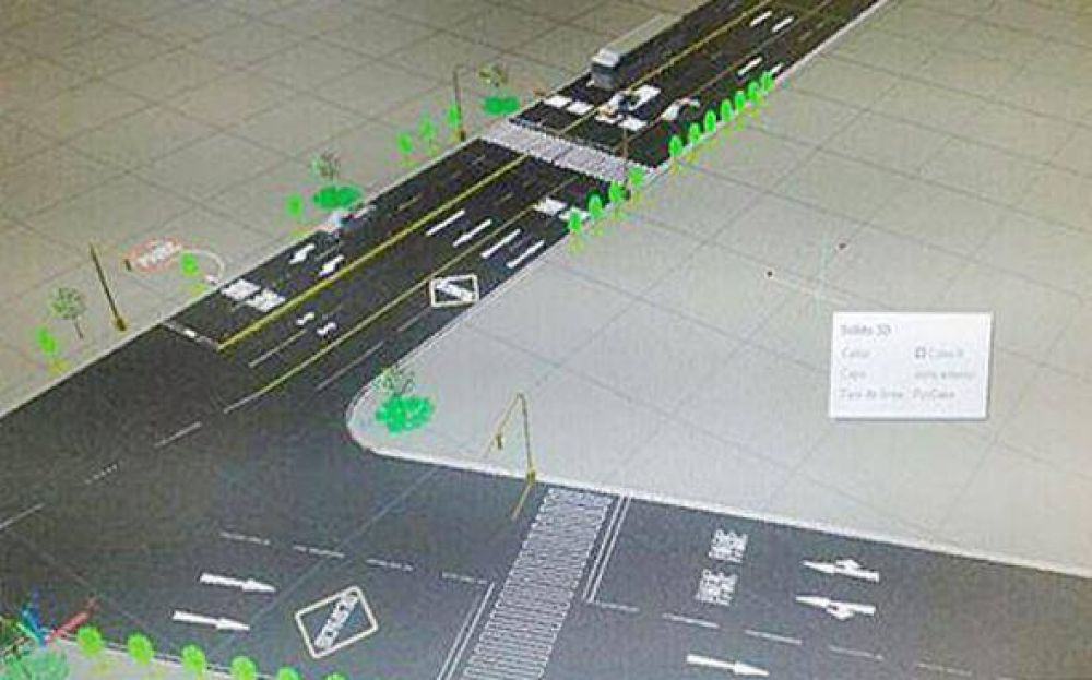 Proponen medidas para mejorar el tr�nsito en Derqui