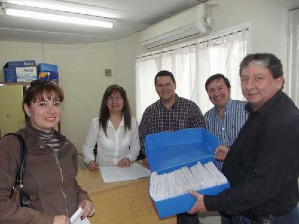El partido de la Concertaci�n Forja del Chaco entreg� 486 fichas de afiliaci�n