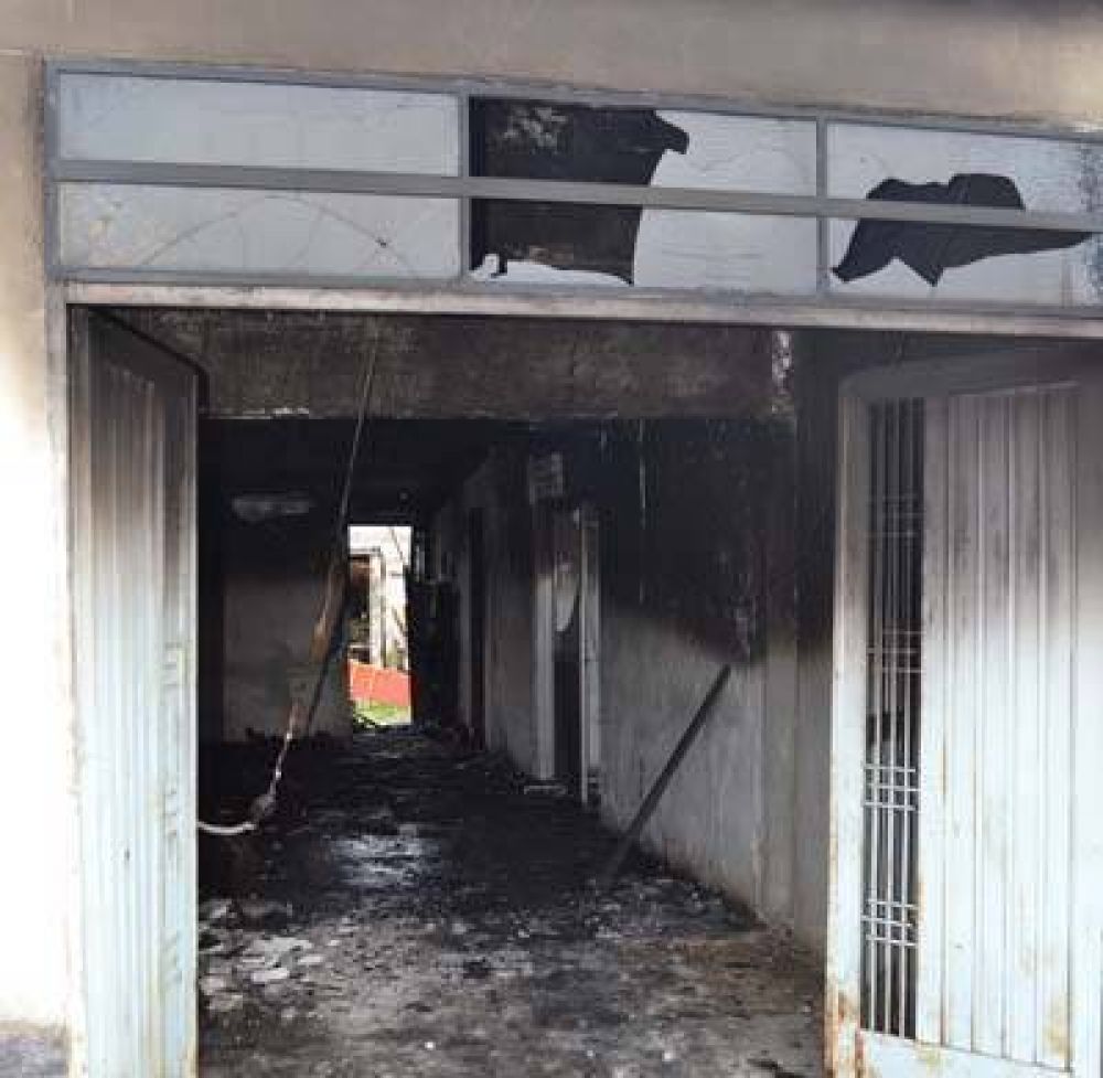  Incendio en una vivienda de Larroque