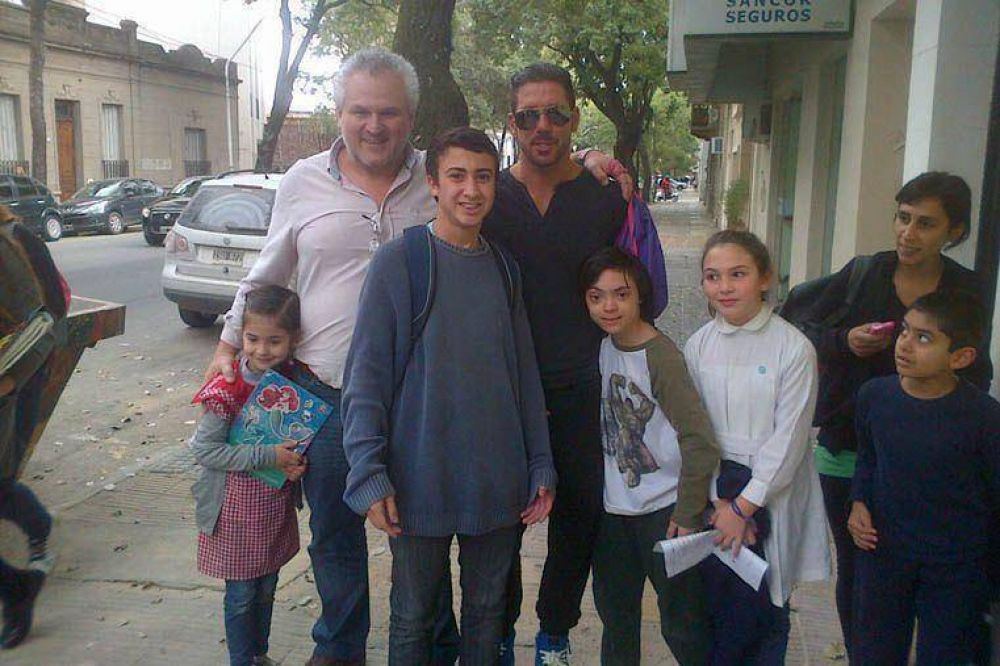 El Cholo, de paseo por Paran� y en silencio