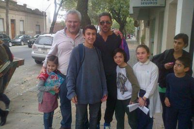 El Cholo, de paseo por Paran� y en silencio