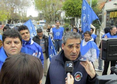 El SAON se manifest� en las puertas de la CAIPA