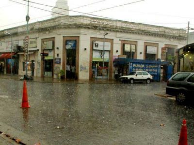 Fuerte tormenta de granizo