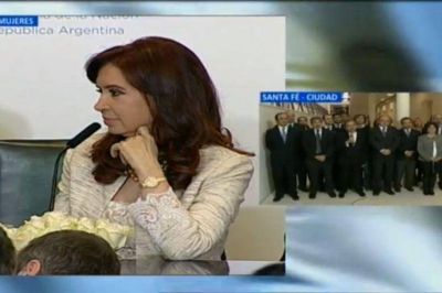La presidenta inaugur� dos edificios de investigaci�n UNL-Conicet