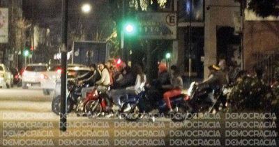 Otra vez, bandas motorizadas se adue�an de las calles juninenses