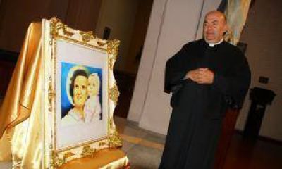 En la Catedral ya est� la Santa de las embarazadas