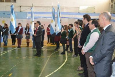 Cotillo presente en acto de reafirmaci�n de Promesa a la Bandera