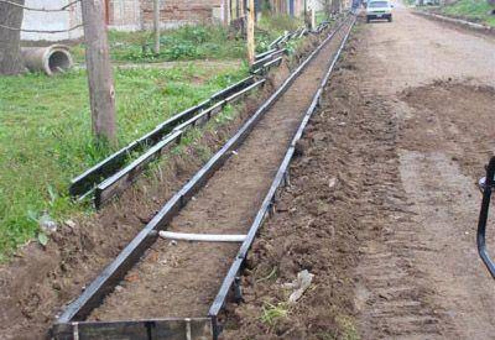 Recorrida del intendente por obras