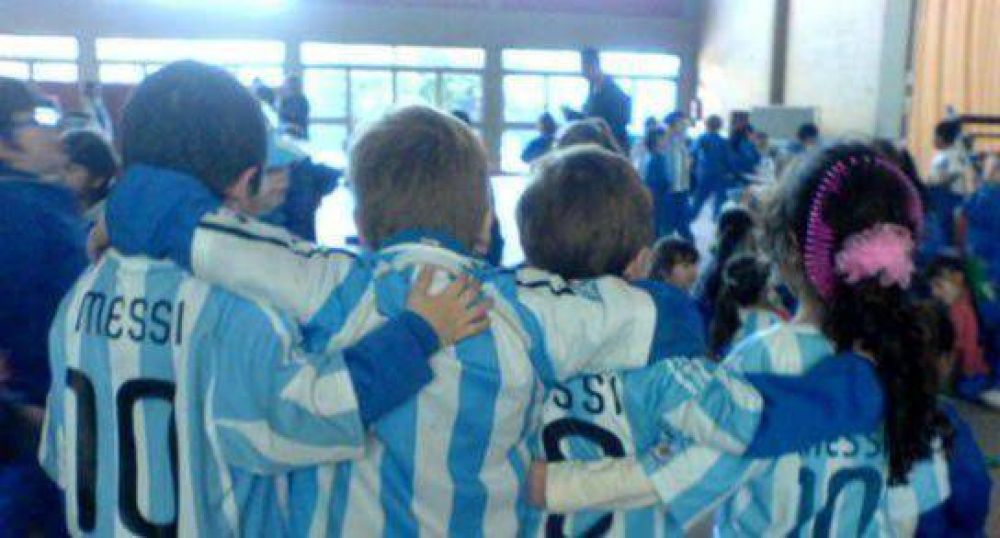 El partido de Argentina se podr� ver en las escuelas