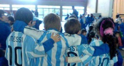 El partido de Argentina se podr� ver en las escuelas