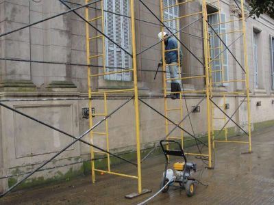 Se avanza con el programa de restauraci�n de Edificios de Patrimonio