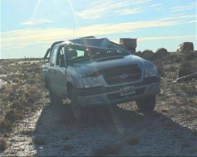 Madrugada con 3 vuelcos en rutas cercanas a Pico Truncado