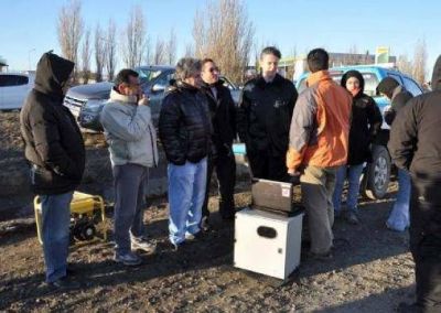 Se realiz� Prueba piloto para la puesta en marcha de la fotomulta en R�o Gallegos