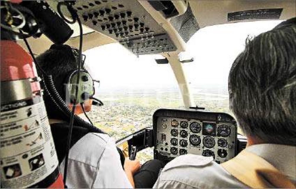 Irregular: el Tribunal de Cuentas se expidi� sobre el helic�ptero rentado