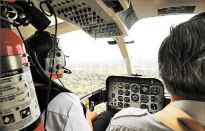 Irregular: el Tribunal de Cuentas se expidi� sobre el helic�ptero rentado
