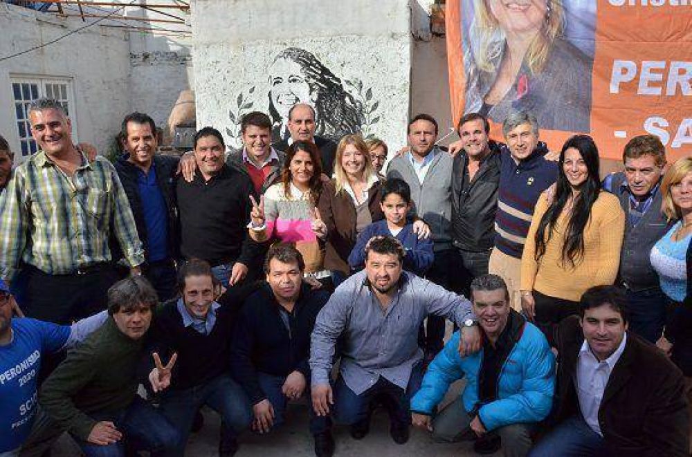 Encuentro de militantes del Frente para la Victoria de San Mart�n